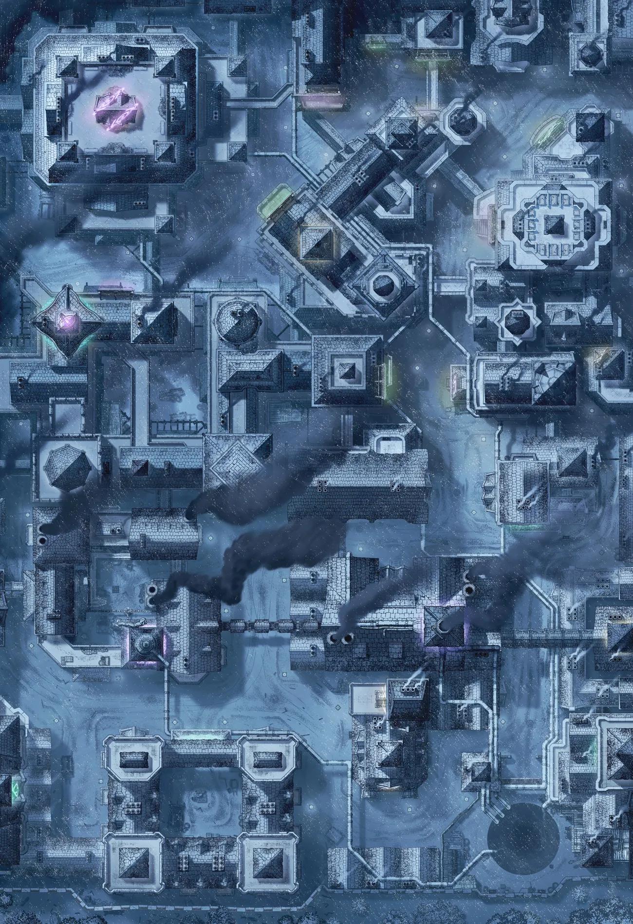 Wresyck Junction map, Snow variant thumbnail