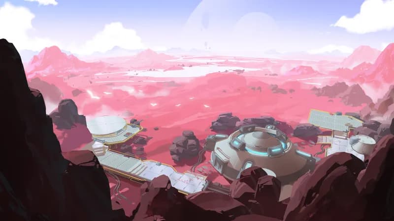 Desert Compound map, Peaceful variant thumbnail