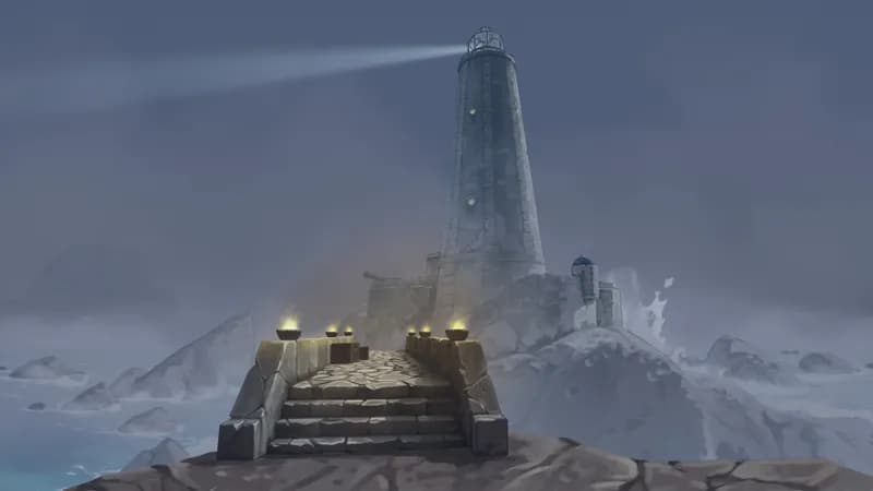 Lighthouse Isle map, Fog variant thumbnail
