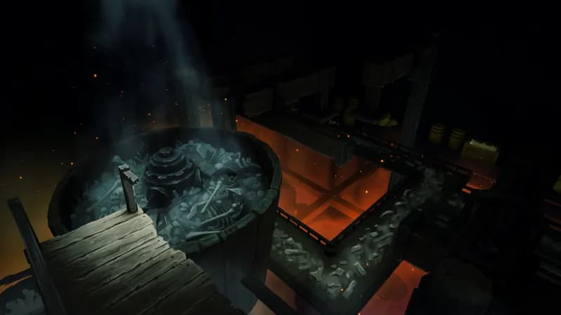 Bone Mill Interior map, Factory Depths variant thumbnail