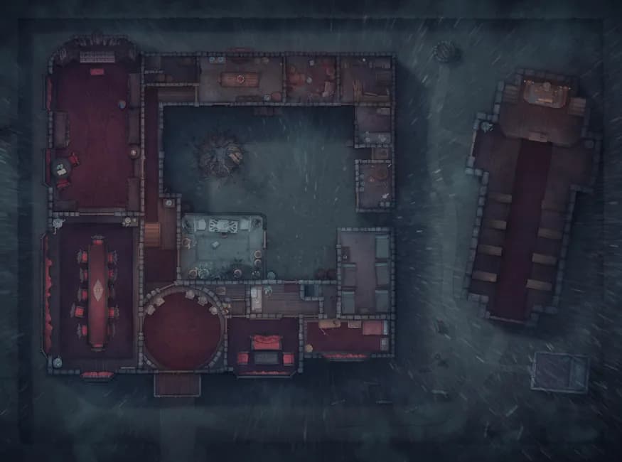 Vampire Mansion map, Rain Day variant thumbnail