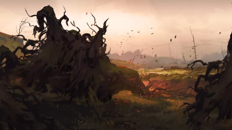 Depths of the Festerwood map, Fens Edge variant thumbnail