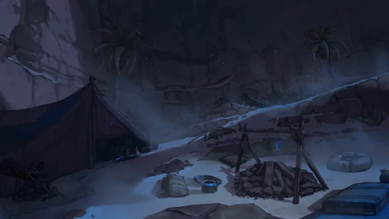 Desert Trading Camp map, Dark variant thumbnail