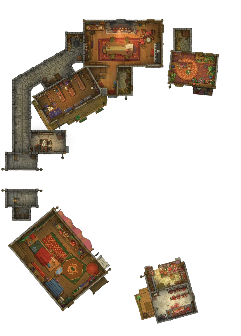 Heart of the Village map, Interior Floor 01 Day Tile variant thumbnail