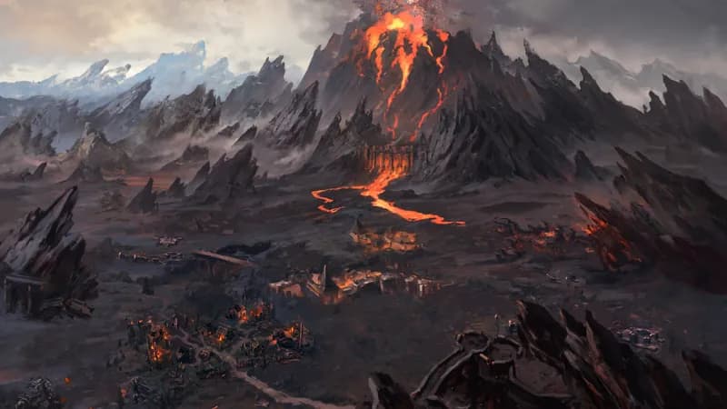 Dragon's Domain map, Lava Flow Stage 01 variant thumbnail