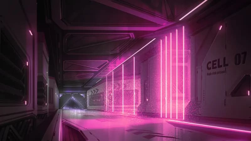 Odobenus Prison Ship Corridor map, Pink variant thumbnail
