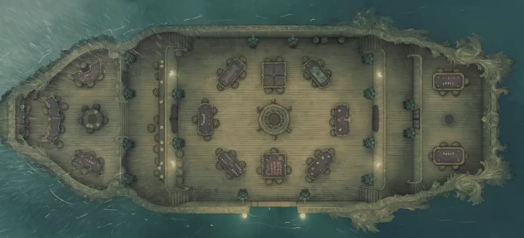 The Stranded Casino map, Rain Deck variant thumbnail