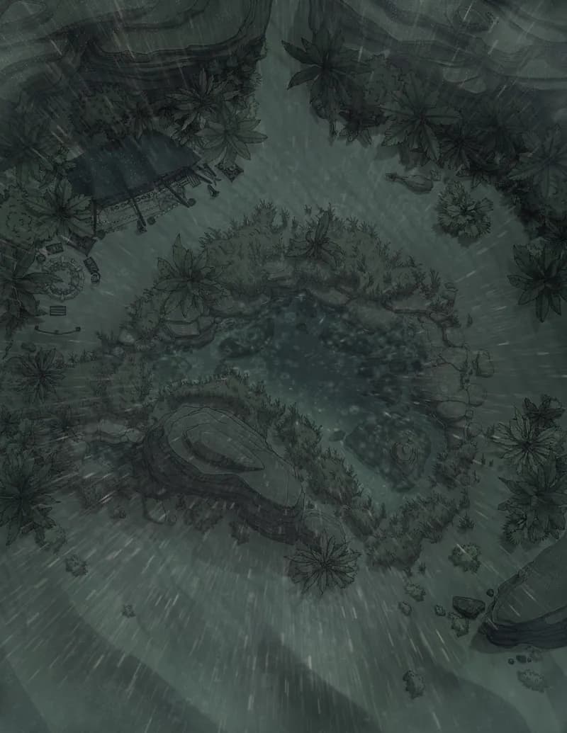 Verdant Oasis map, Rain variant thumbnail