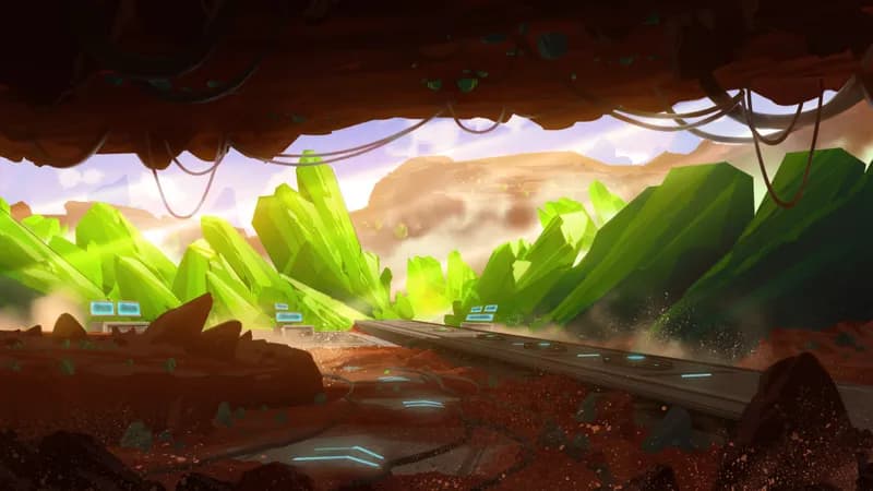 Crystal Mines map, Green variant thumbnail