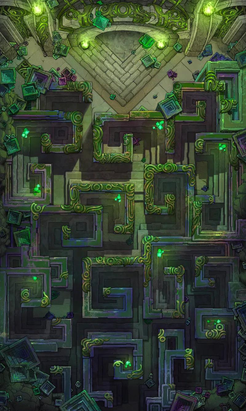 Bismuth Labyrinth map, No Bodies variant thumbnail