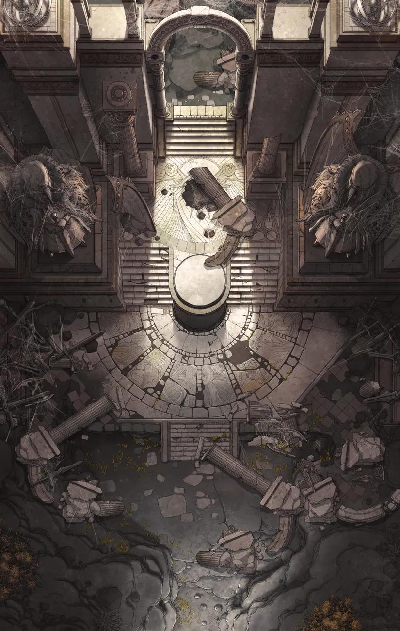 Gate of Angels map, Ruins variant thumbnail