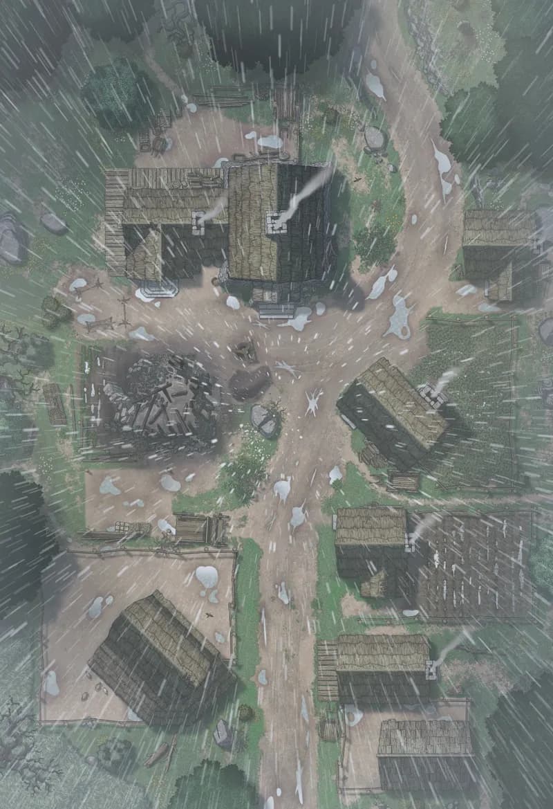 Hauthell map, 02 Rain Day variant thumbnail