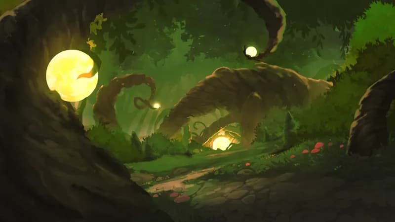 Haunted Hollow map, Peaceful variant thumbnail