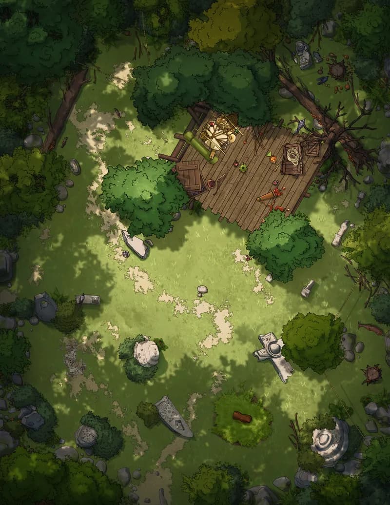 Young Adventurer's Hideout map, Hunters Nest variant thumbnail