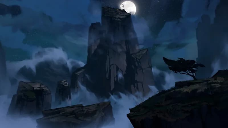 Birdfolk Village map, Starry Night variant thumbnail
