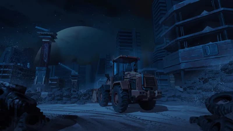 Tyre Yard map, Dark variant thumbnail