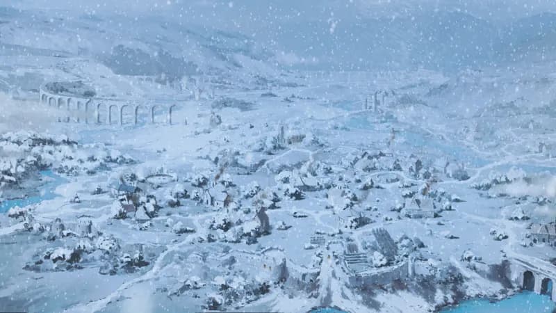 Starter Village map, Winter variant thumbnail