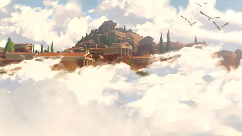 Ancient City Plaza map, Sky variant thumbnail