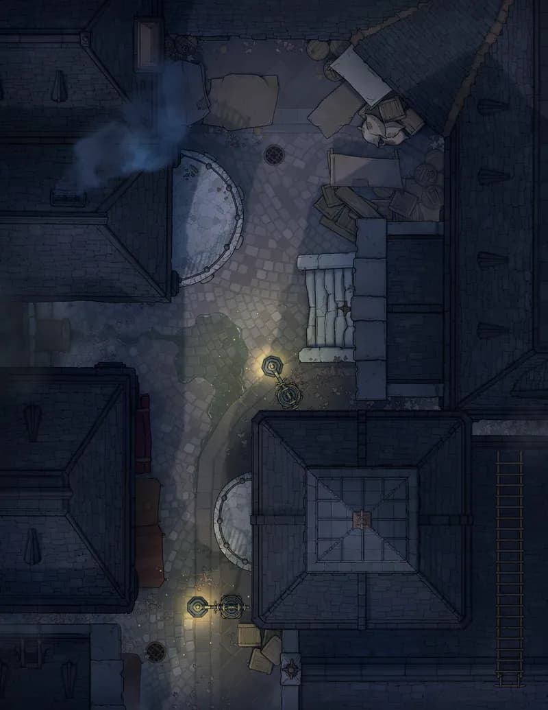 Dark Alleys map, Layout 2 Original Night variant thumbnail