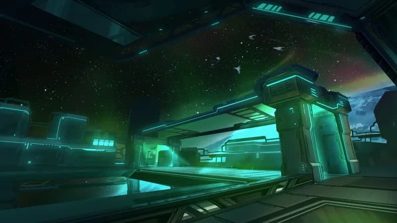 Cyberpunk Bridge map, Space variant thumbnail