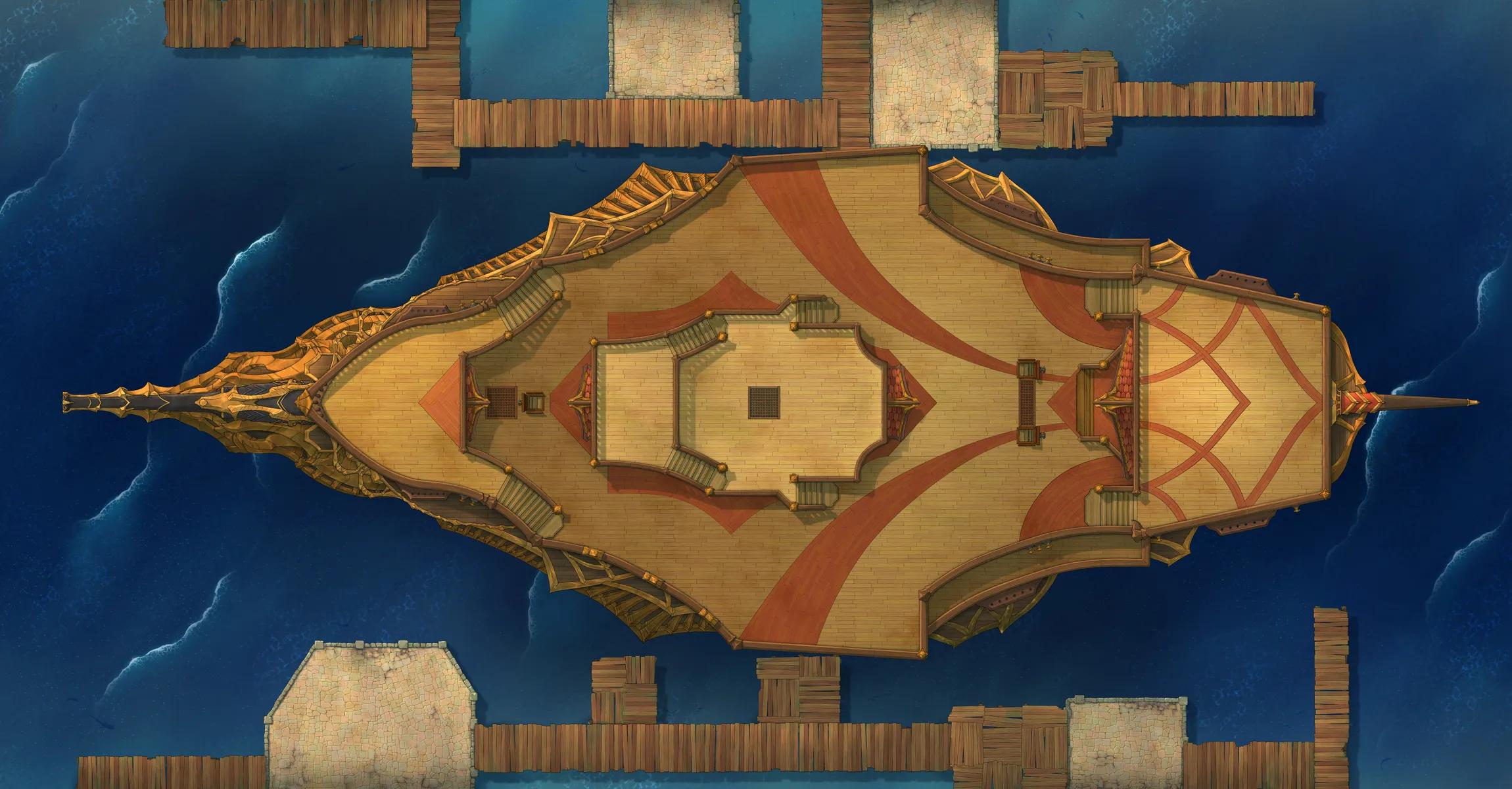 Dragon Ship Exterior map, Empty variant thumbnail