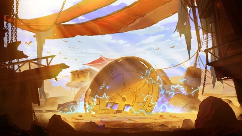 Collapsed Radio Tower map, Sparking Day variant thumbnail