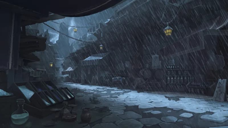 Black Market Streets map, Rain variant thumbnail