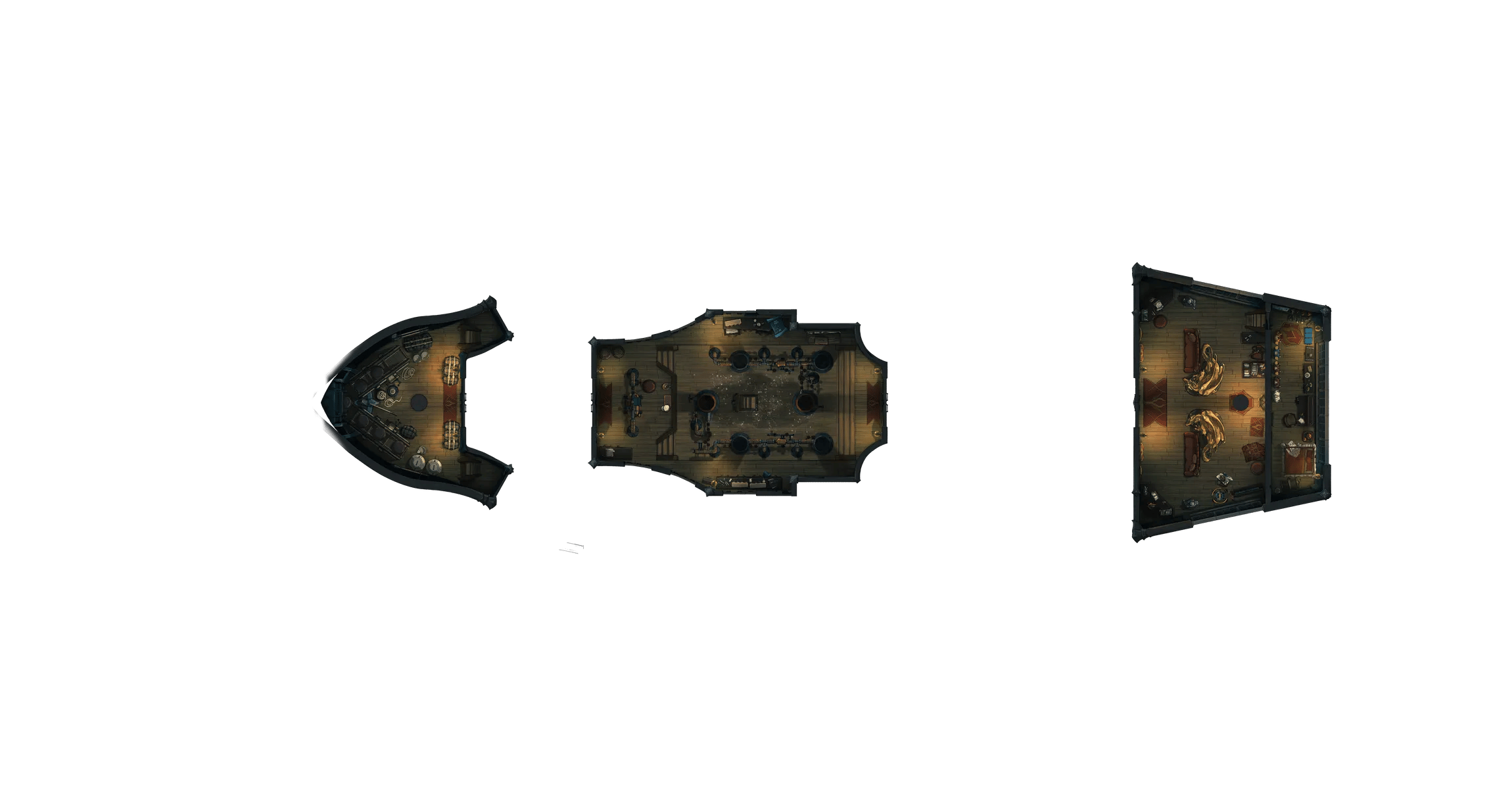 Dragon Ship Interior map, Top Deck Rain variant thumbnail