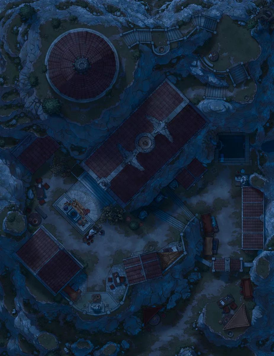 Temple of the Oracle map, Dark variant thumbnail