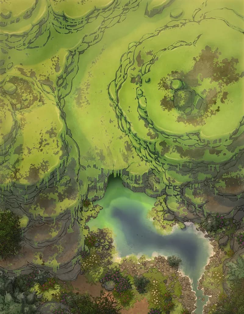 Melting Glacier map, Slime variant thumbnail