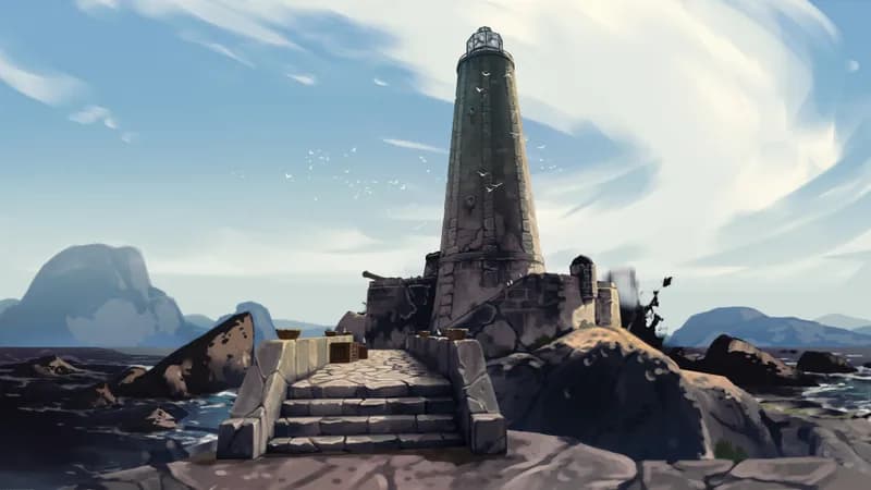 Lighthouse Isle map, Oil Spill variant thumbnail