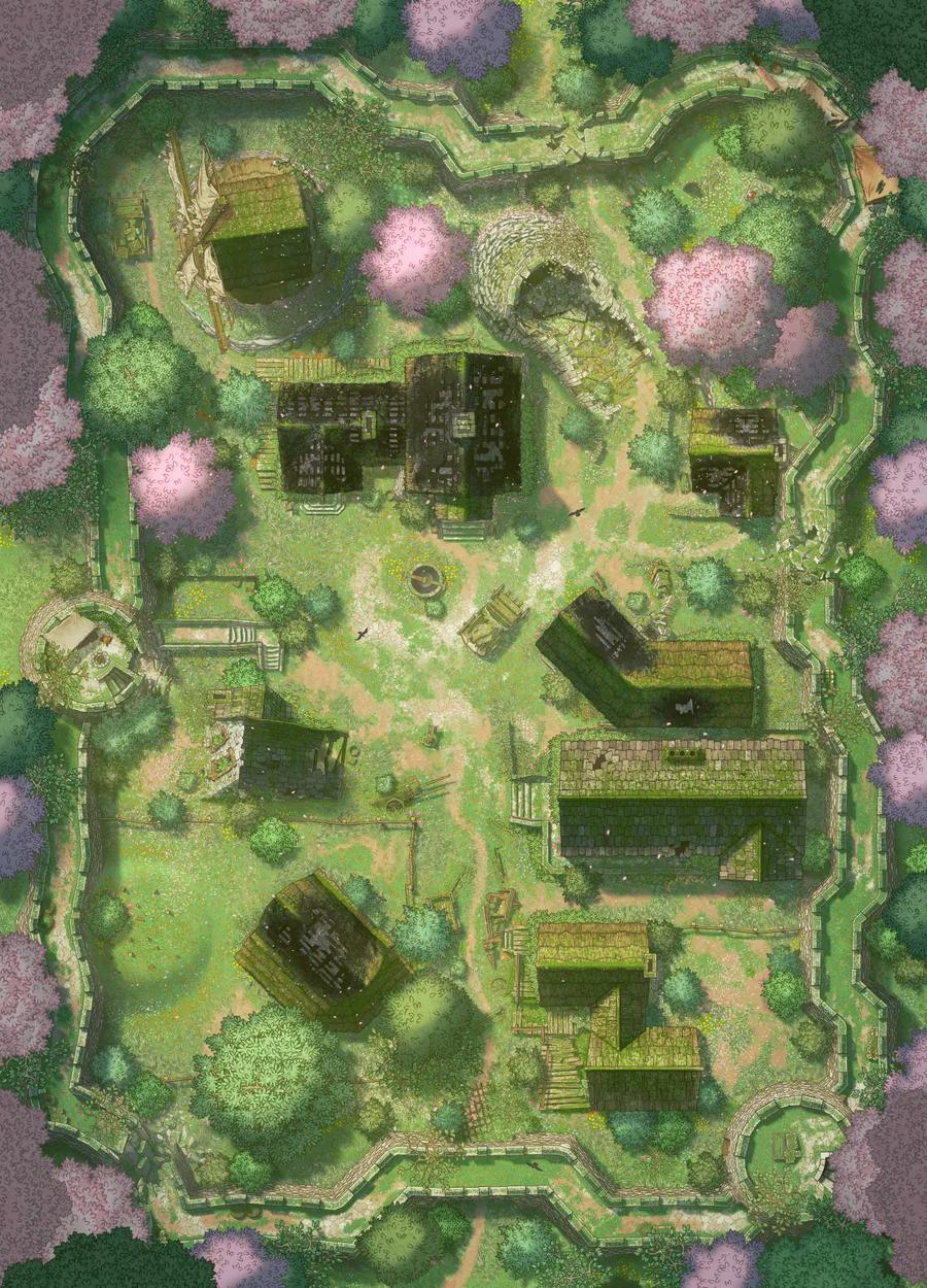 Hauthell map, 05 Spring Day variant thumbnail