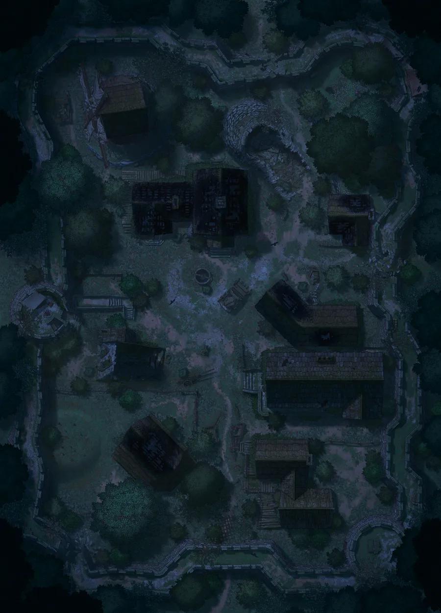 Hauthell map, 05 Original Night variant thumbnail