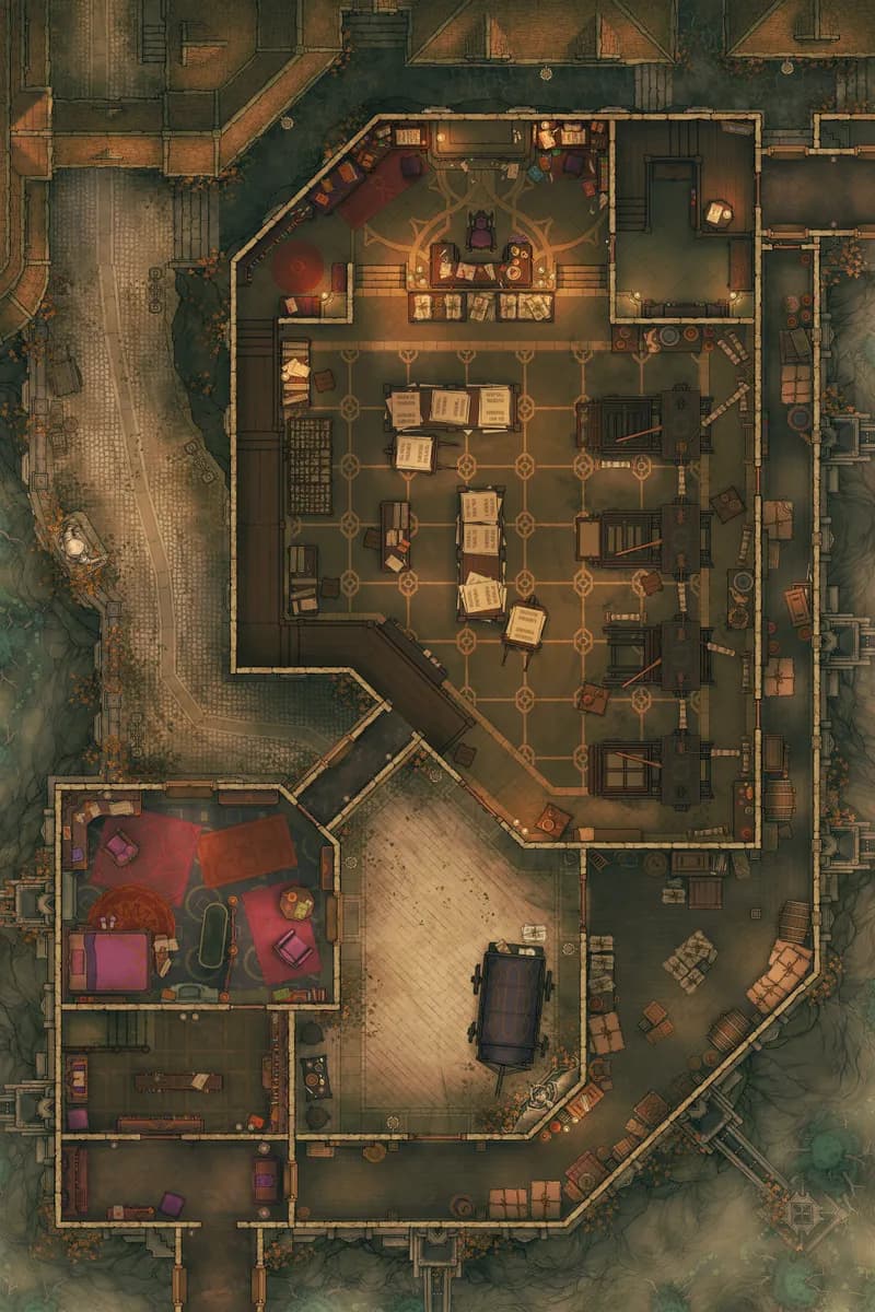 Printing Press map, Second Floor Day variant thumbnail
