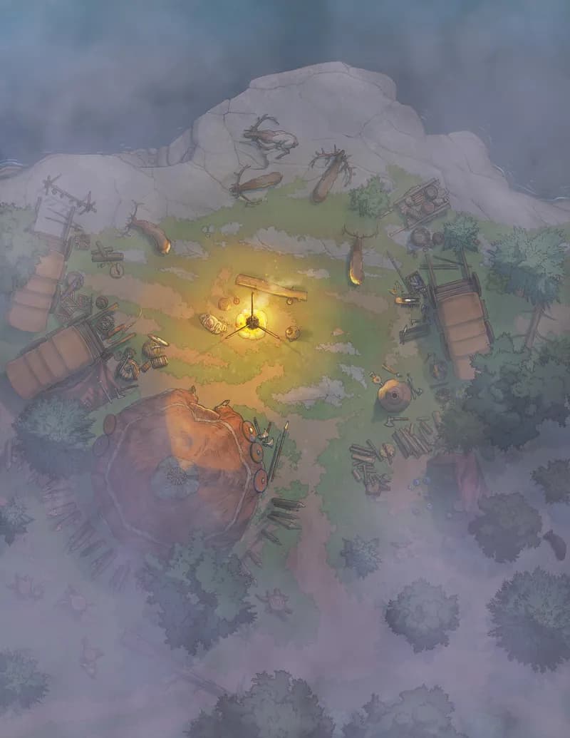 Lakeside Respite map, Fog variant thumbnail
