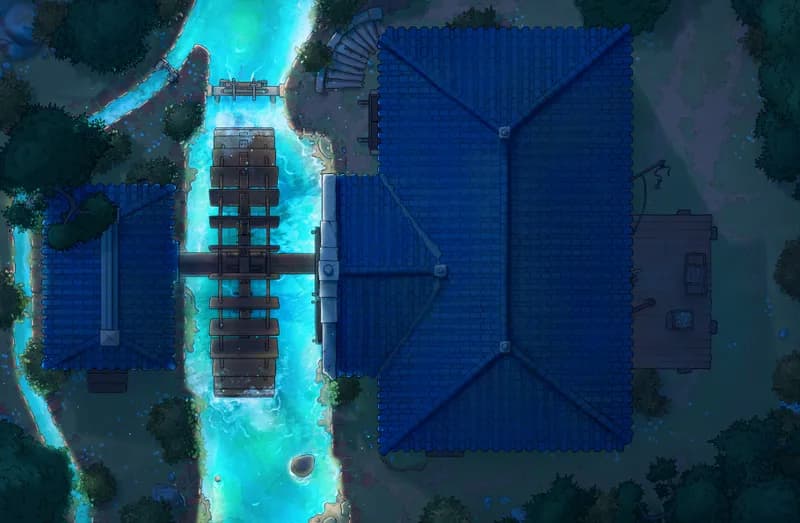 Potion Mill map, Radiant Waters variant thumbnail