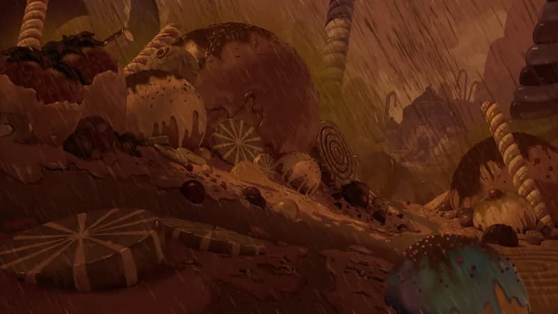 Candy Castle map, Choclate Rain variant thumbnail