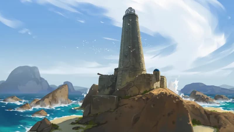 Lighthouse Isle map, No Foreground variant thumbnail