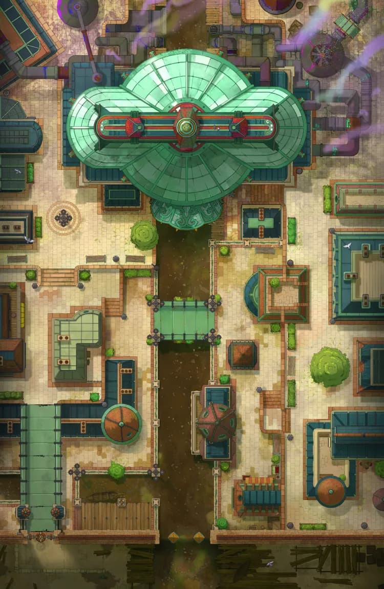 Alchemy District map, No Water Day variant thumbnail