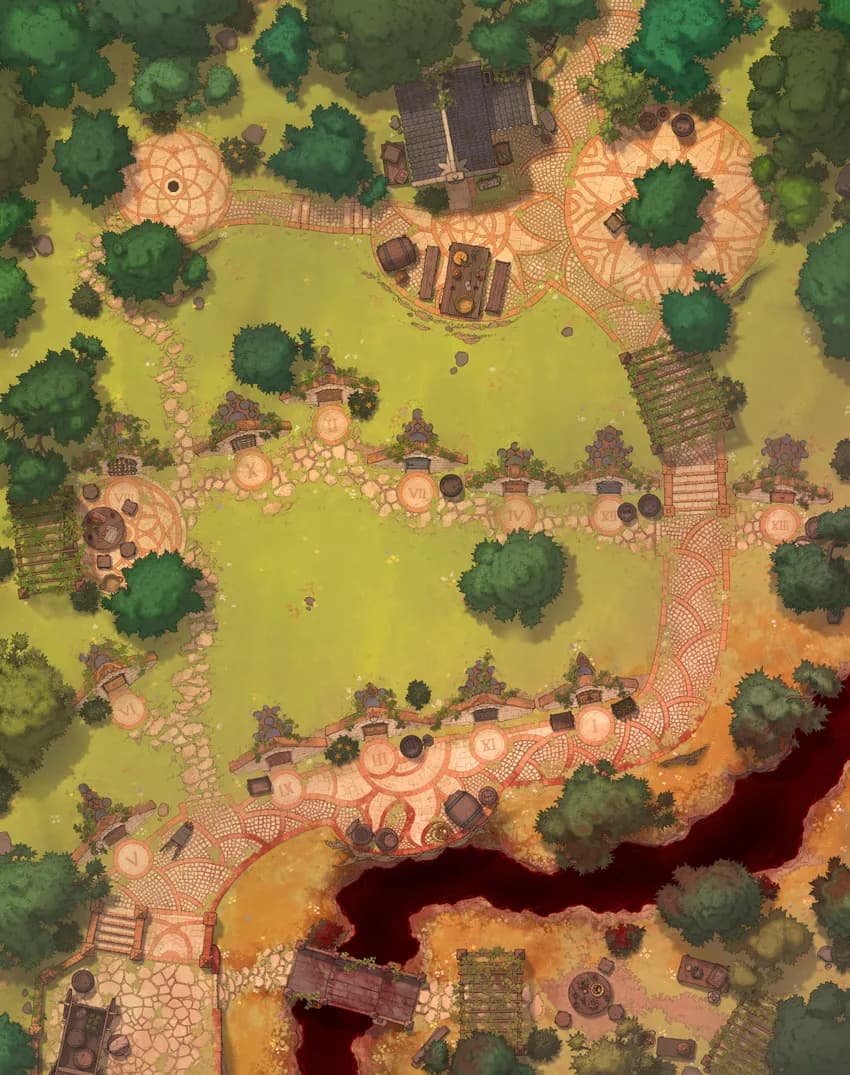 Verem Cellars map, Blood variant thumbnail