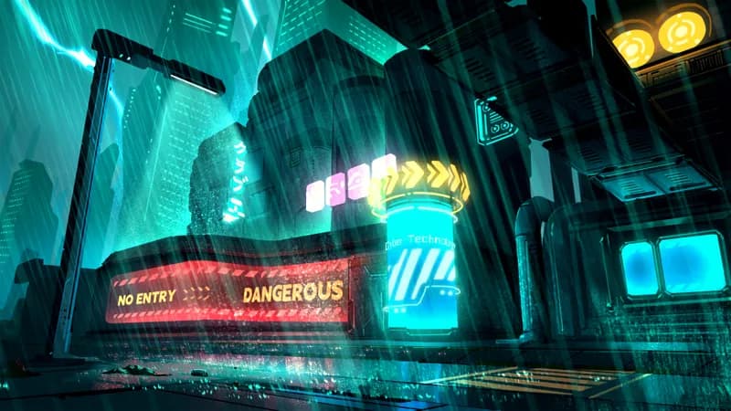 Cyberpunk City Streets map, Lightning variant thumbnail