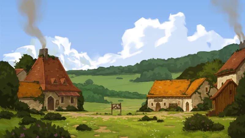 Heart of the Village map, Small Village variant thumbnail