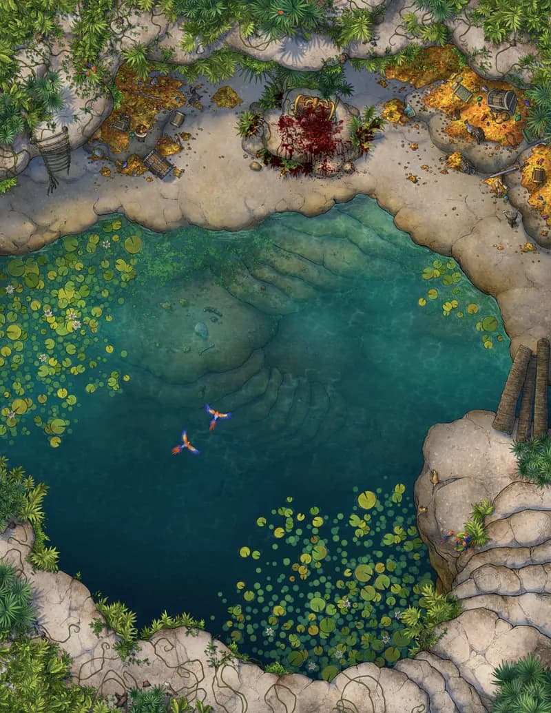 Jungle Treasure Trove map, Mimic variant thumbnail