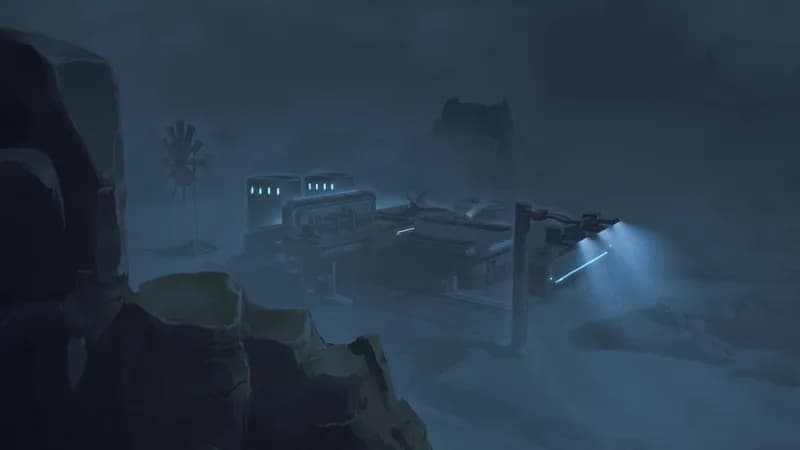 Apocalyptic Fuel Station map, Fog variant thumbnail