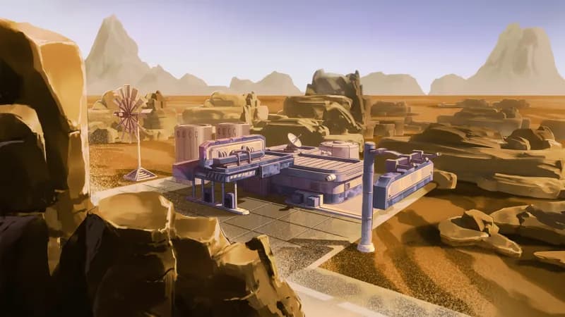 Apocalyptic Fuel Station map, Wasteland variant thumbnail