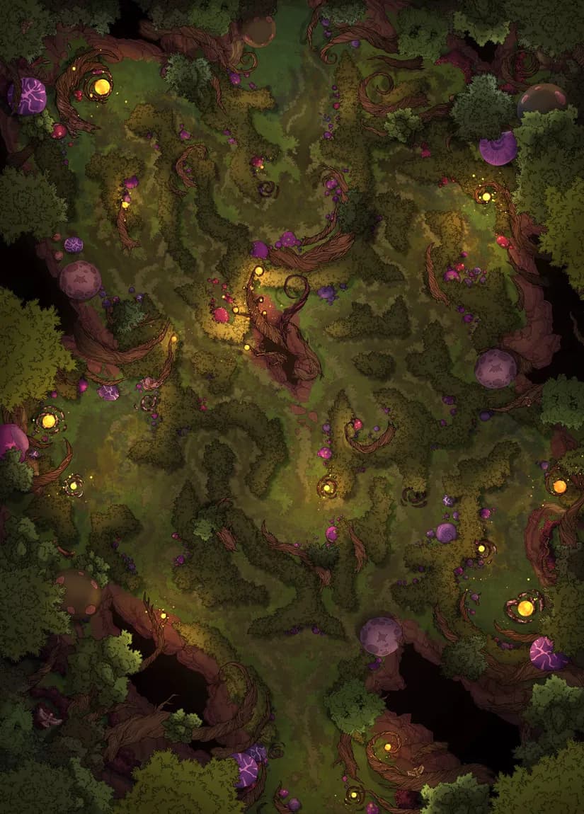 Haunted Hollow map, Peaceful variant thumbnail