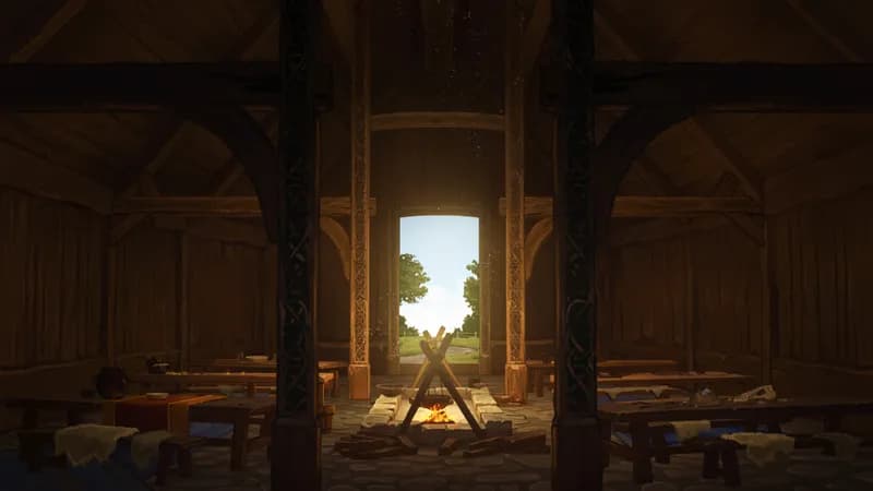 Viking Longhouse map, Tavern Day variant thumbnail