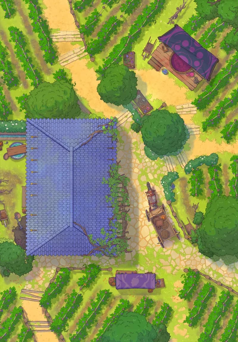 Vivid Vineyard map, Original Day variant thumbnail