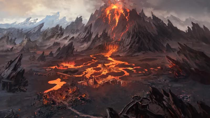 Dragon's Domain map, Lava Flow Stage 03 variant thumbnail