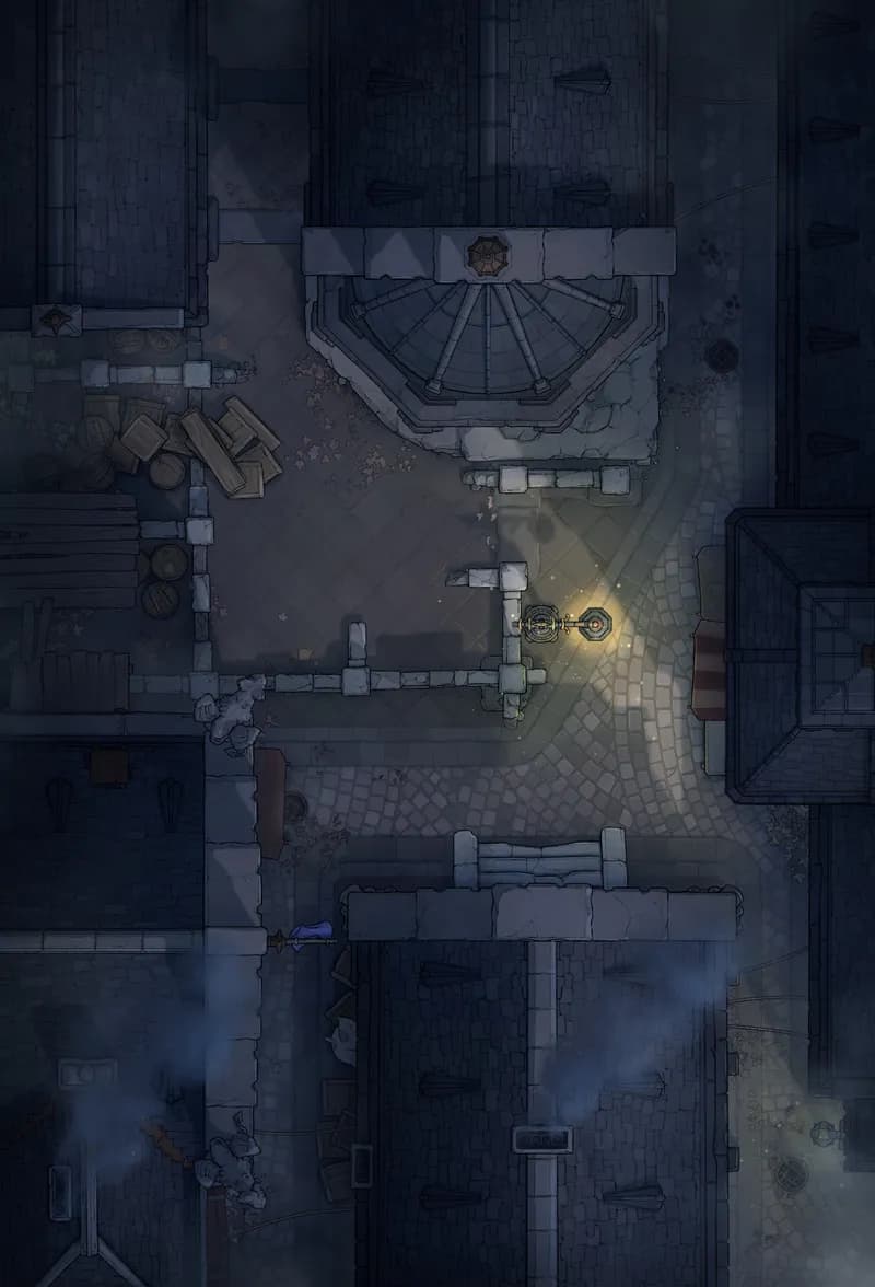 Dark Alleys map, Layout 3 Original Night variant thumbnail